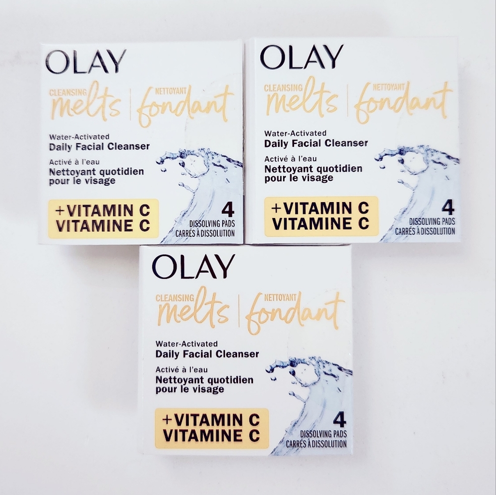 ⭐4/$15 Olay Facial Cleansing Melts Vitamin C